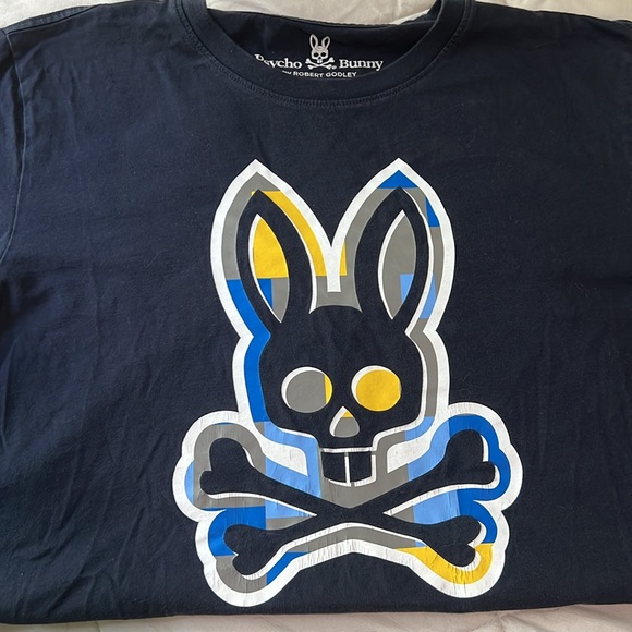 PSYCHO BUNNY MULTICOLOR LOGO GRAPHIC TSHIRT - Picture 11 of 11